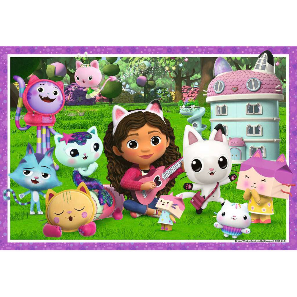 Puzzle La Casa de Muñecas de Gabby 35pzs - Frikibase.com