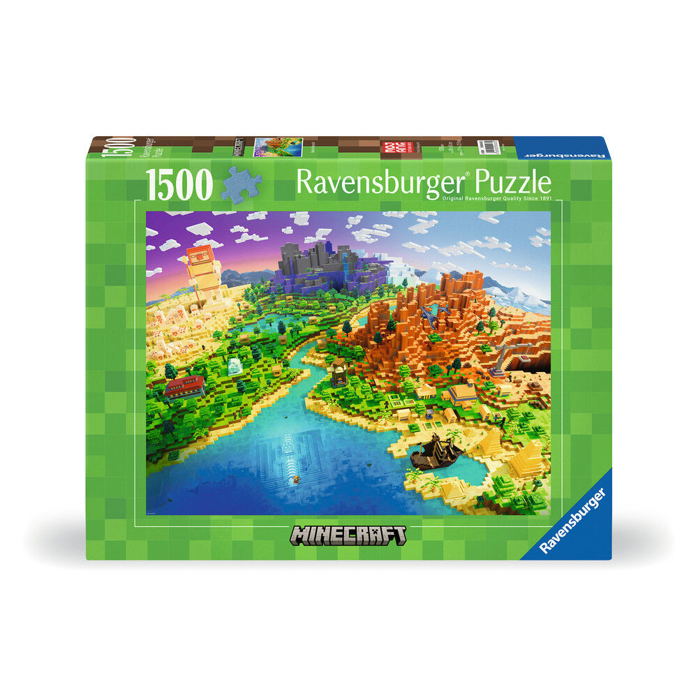 Puzzle Minecraft 1500pzs - Frikibase.com