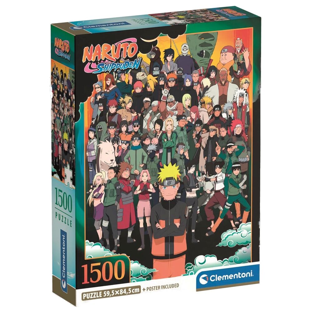 Puzzle Naruto Shippuden 1500pzs - Frikibase.com