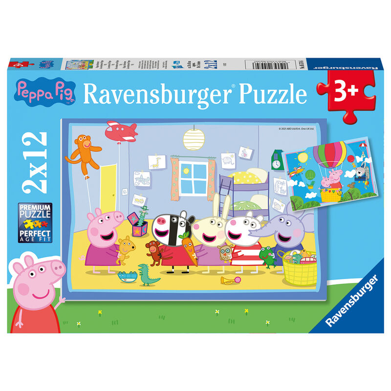 Puzzle Peppa Pig 2x12pzs - Frikibase.com