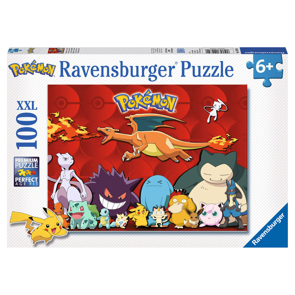 Puzzle Pokemon XXL 100pzs - Frikibase.com