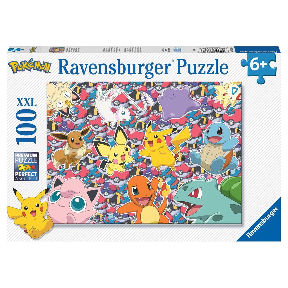 Puzzle Pokemon XXL 100pzs - Frikibase.com