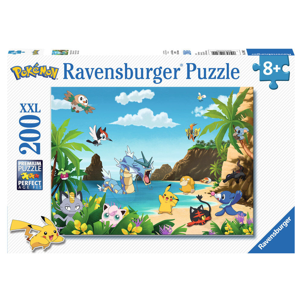 Puzzle Pokemon XXL 200pzs - Frikibase.com
