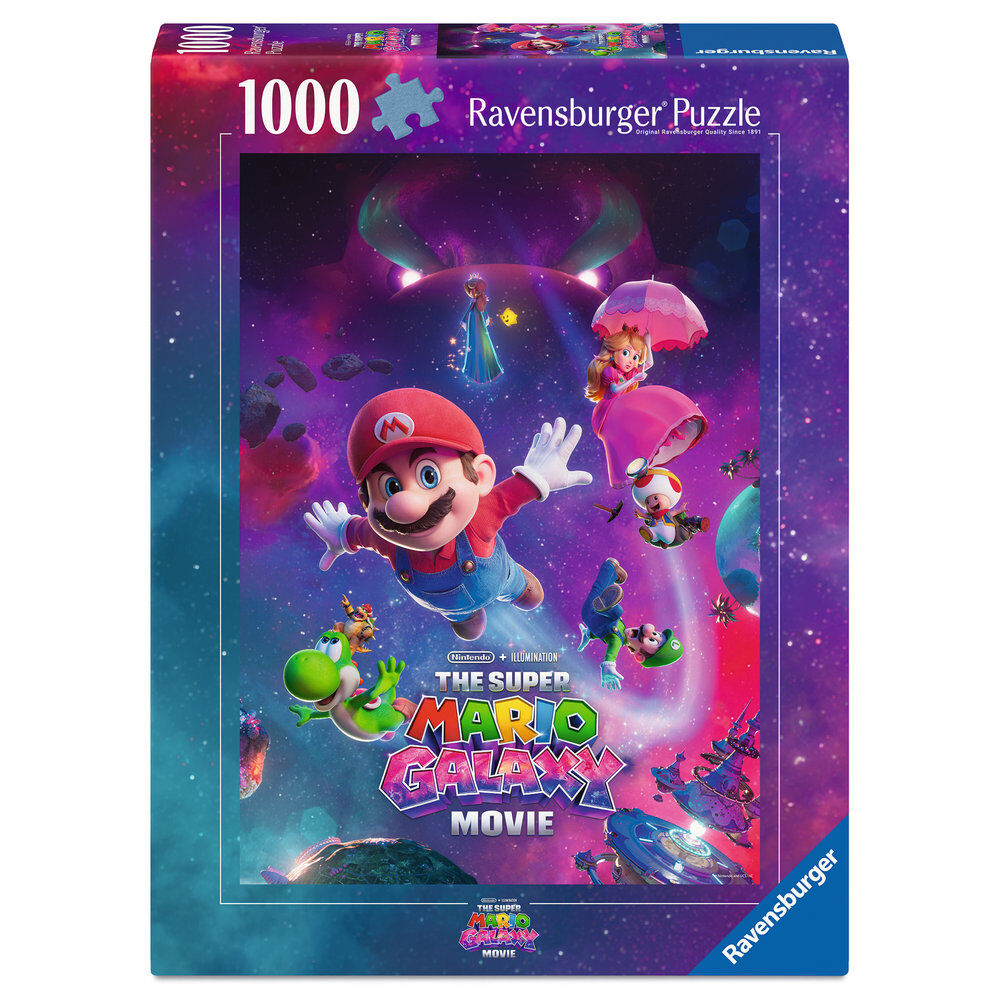 Puzzle Super Mario Galaxy Movie Super Mario Bros 1000pzs - Frikibase.com