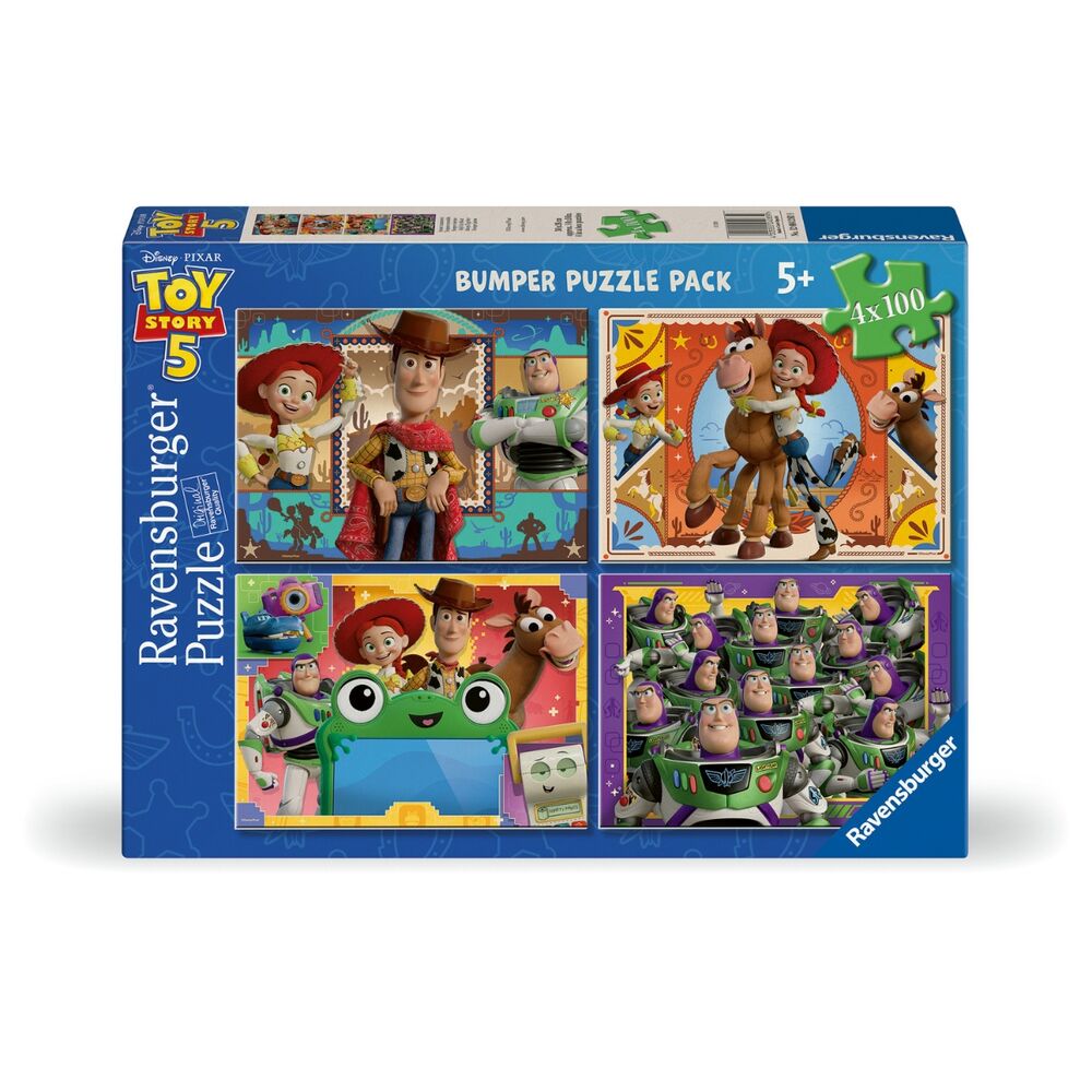 Puzzle Toy Story Disney 4x100pzs - Frikibase.com