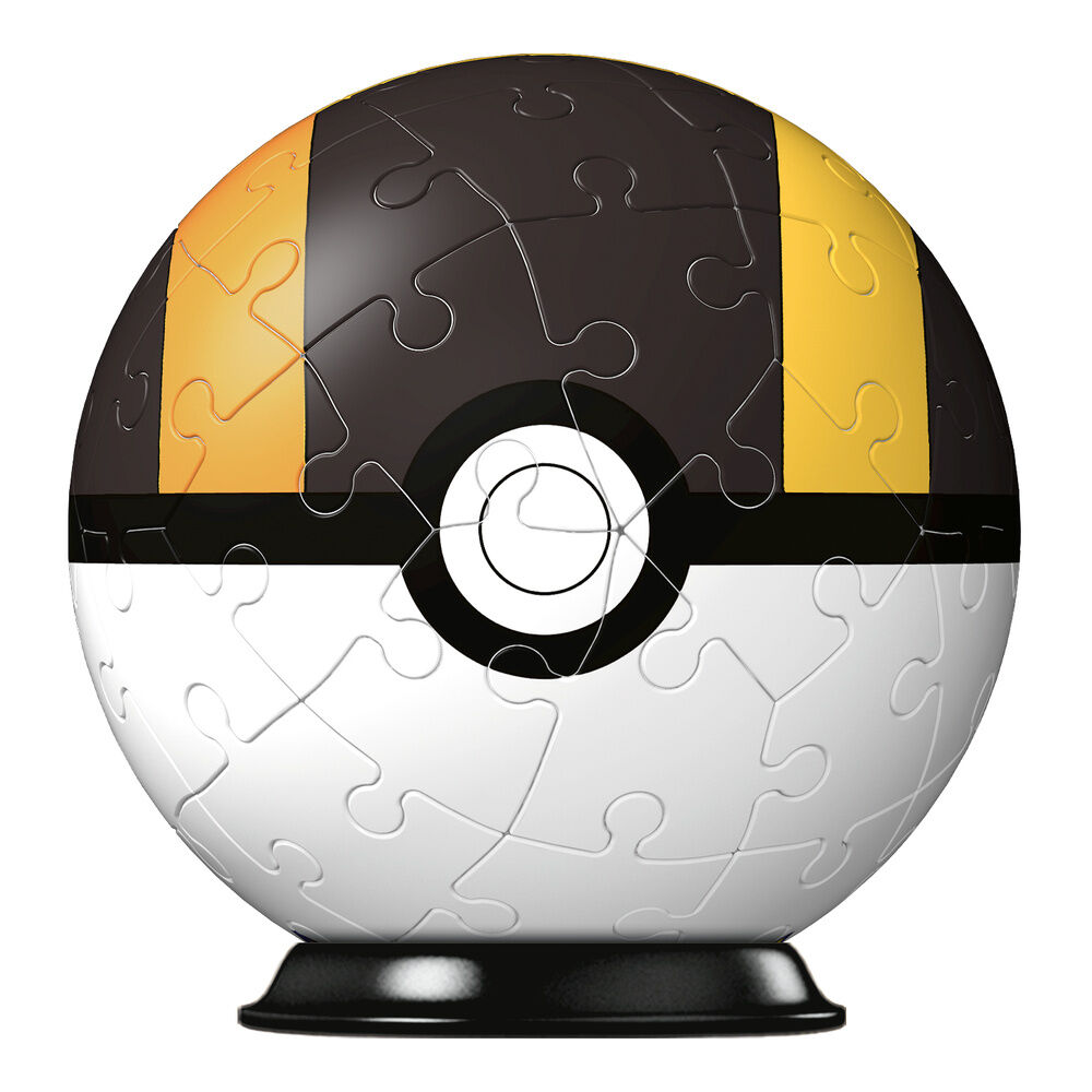 Puzzleball Pokemon Hyperball negra 54pzs - Frikibase.com