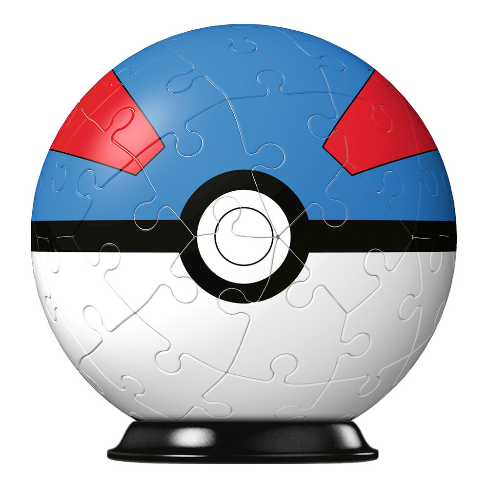 Puzzleball Pokemon Superball azul 54pzs - Frikibase.com