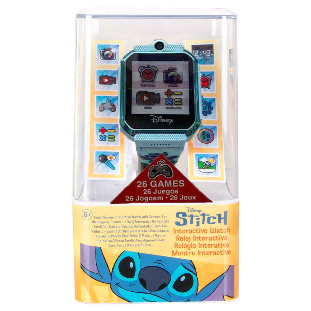 Reloj interactivo Stitch Disney - Frikibase.com