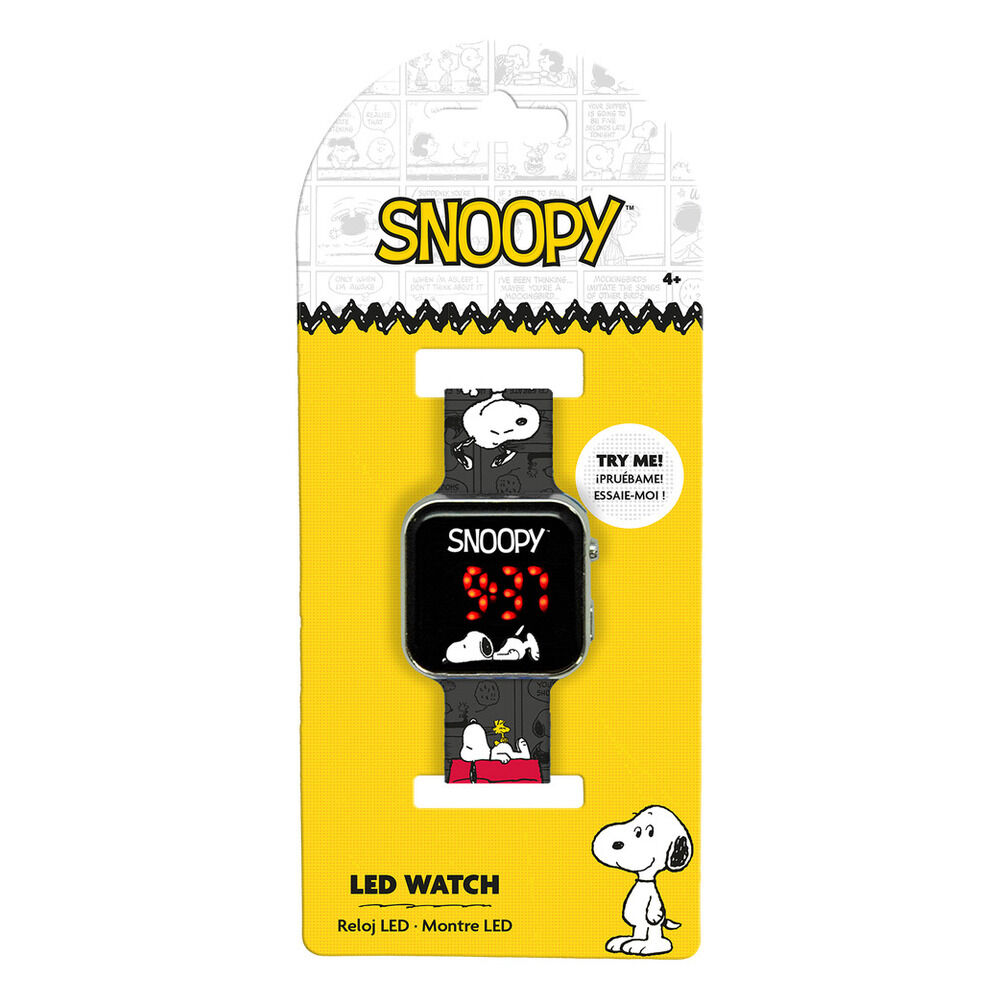 Reloj led Snoopy Peanuts - Frikibase.com
