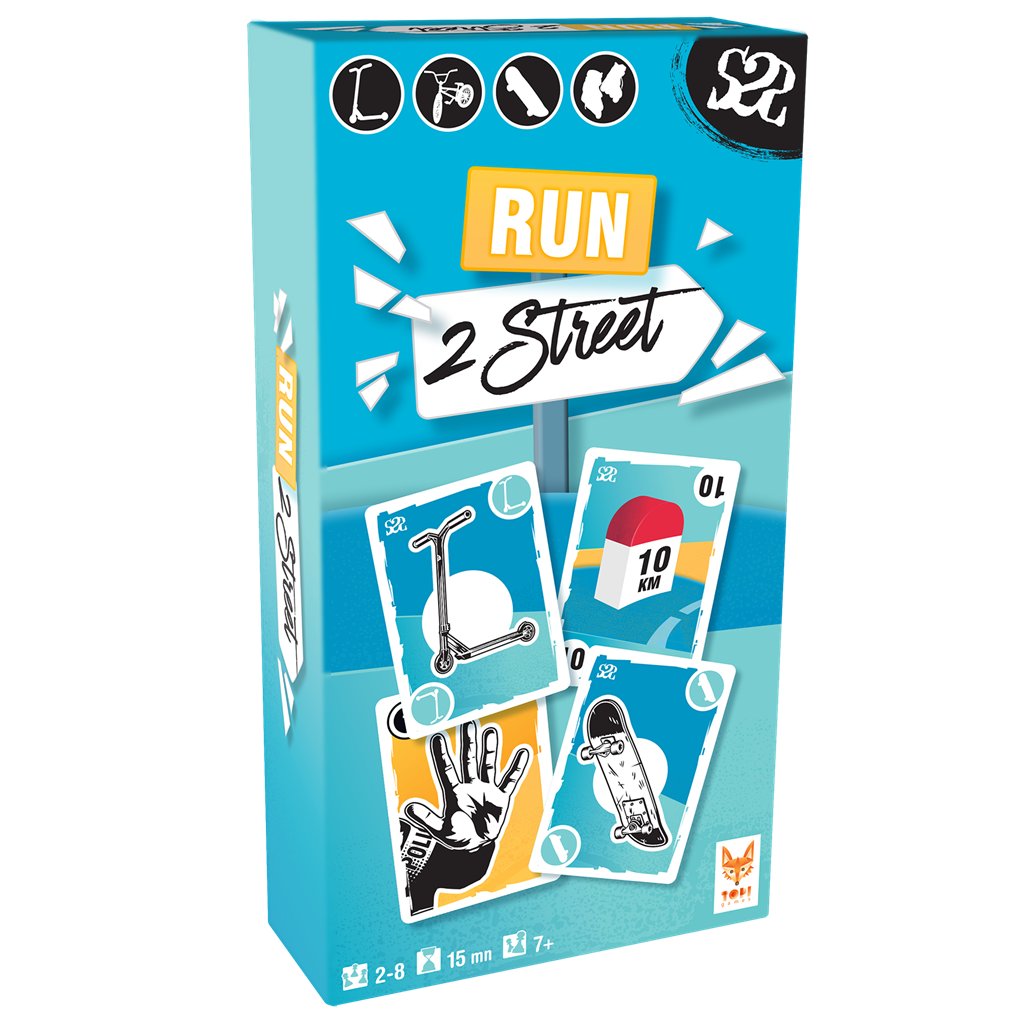 Run 2 street - Juego de tablero - Frikibase.com