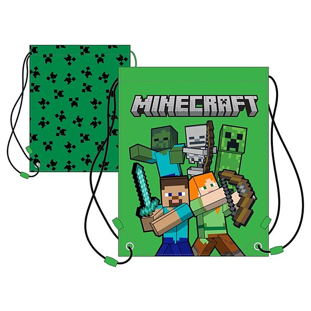Saco Minecraft 40cm - Frikibase.com