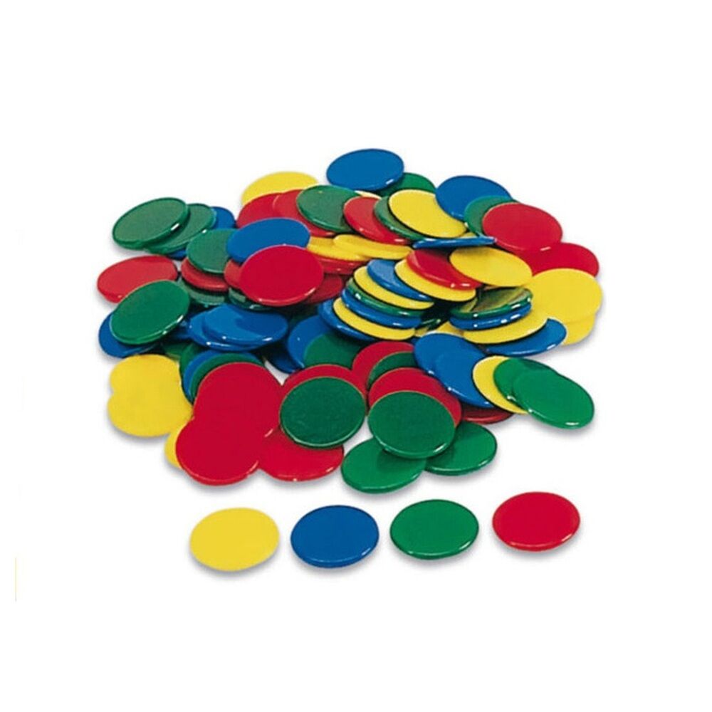 Set 100 fichas colores - Frikibase.com