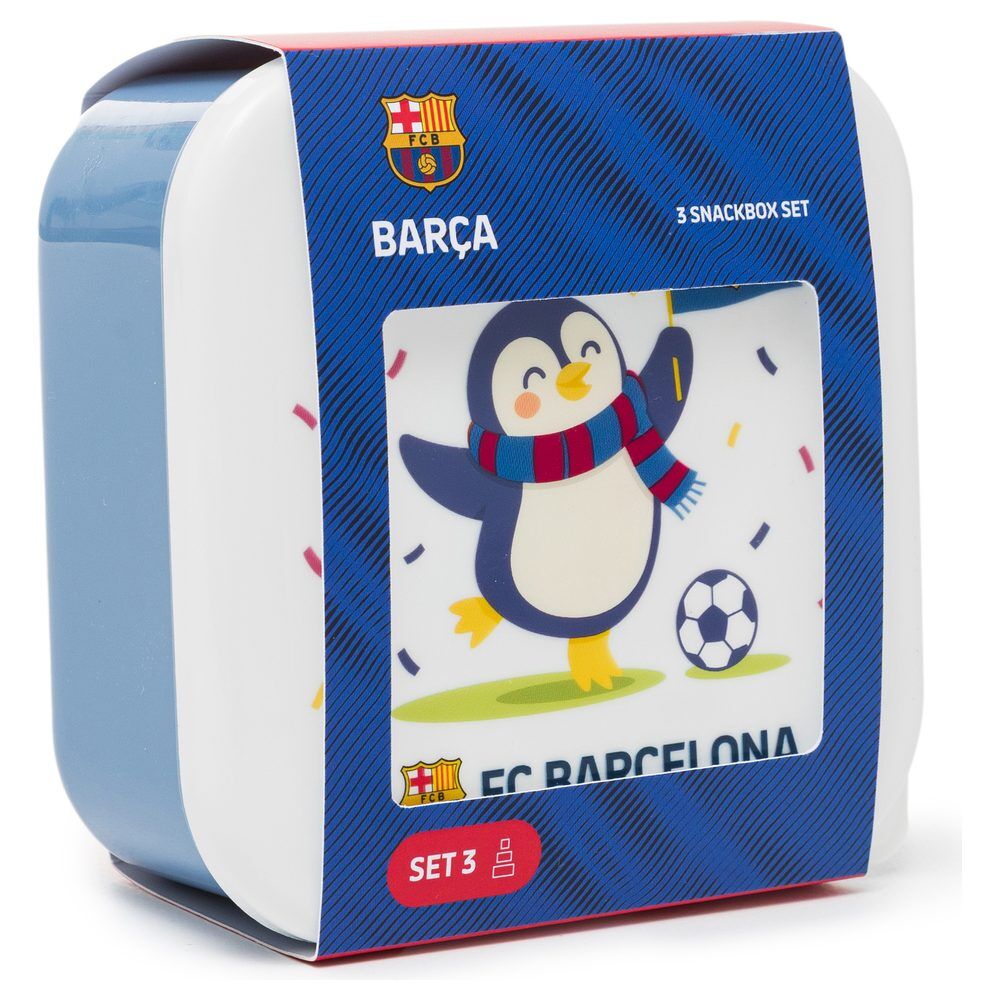 Set 3 fiambreras F.C. Barcelona - Frikibase.com