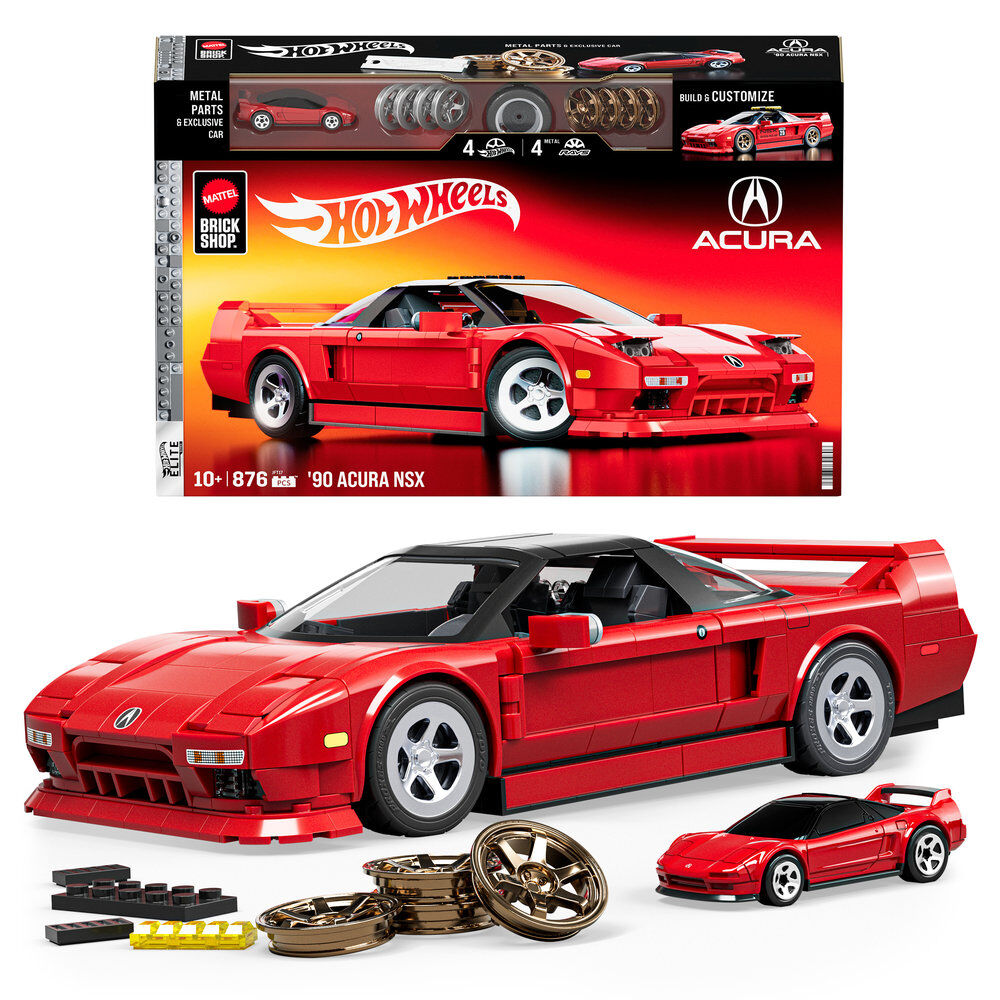 Set Construccion Elite Acura NSX Hot Wheels - Frikibase.com