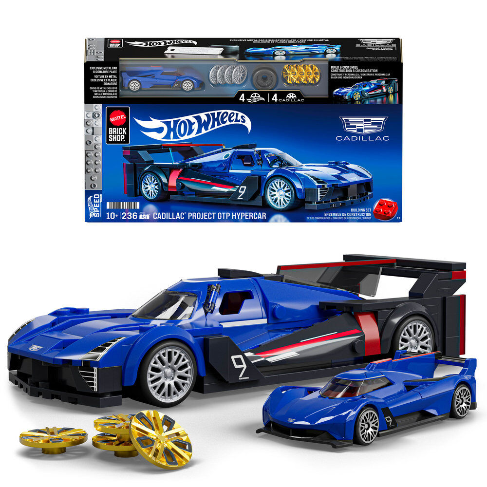 Set Construccion Speed Cadillac Project GTP Hot Wheels - Frikibase.com