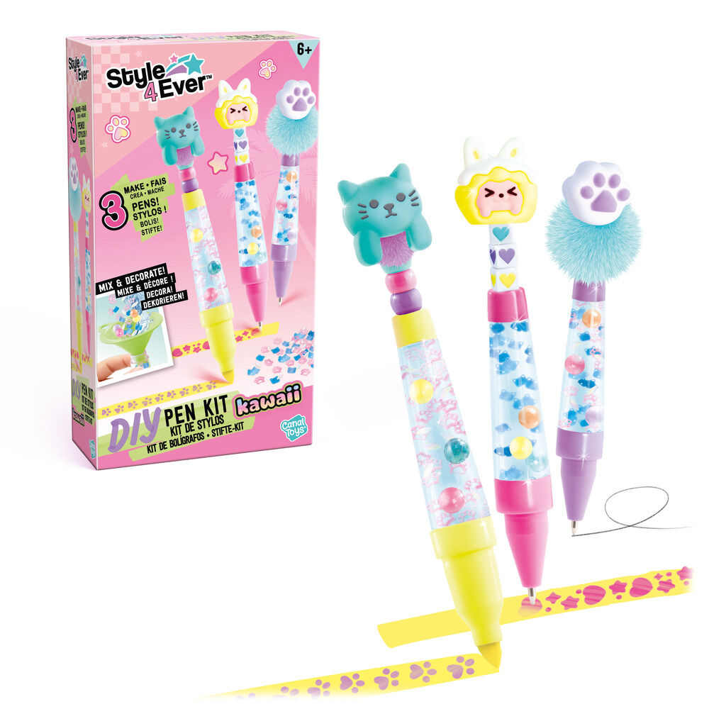 Set creacion boligrafos subrayadores Style 4Ever surtido - Frikibase.com