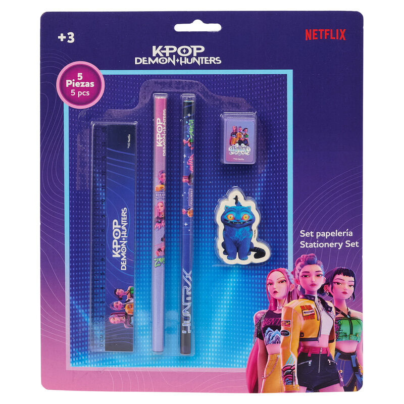 Set escritura Stationery Kpop Demon Hunters - Frikibase.com