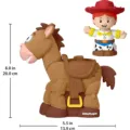 Set figuras Jessie & Perdigon Toy Story Disney Pixar Little People Collector – imagen 3