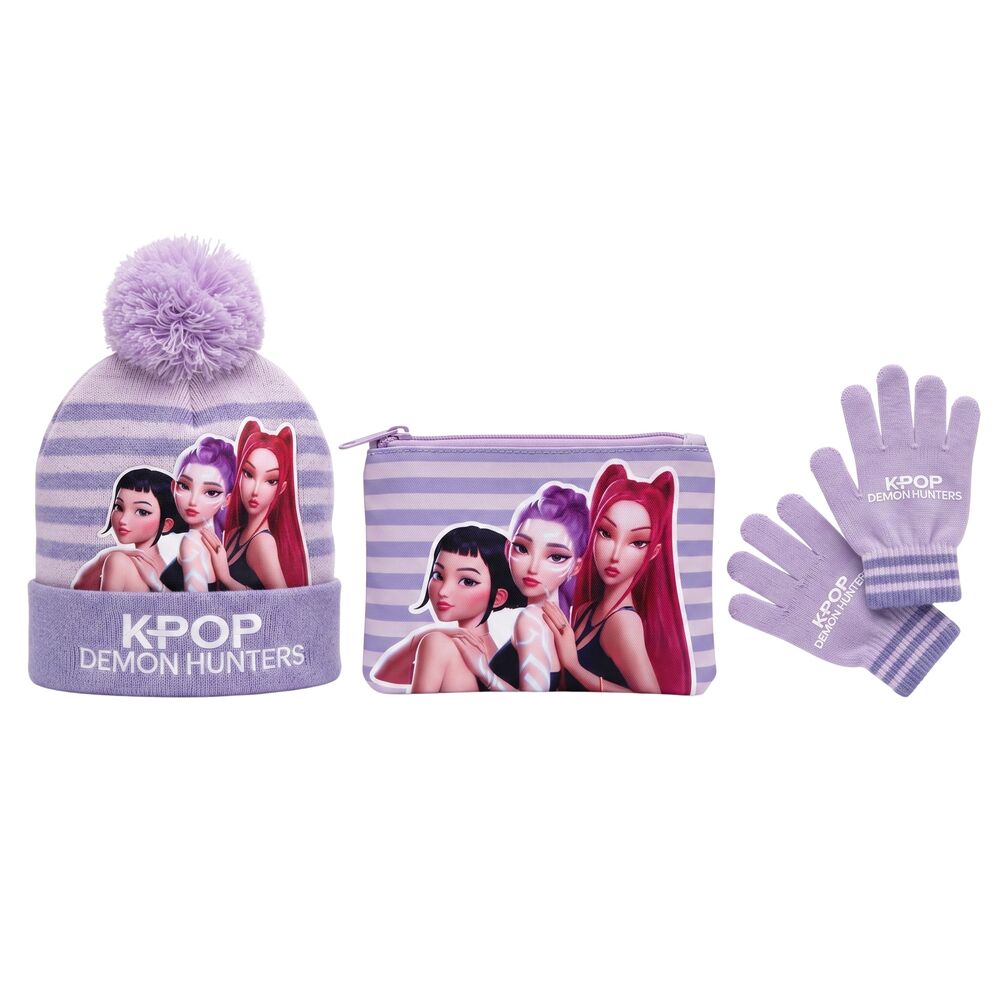 Set gorro + cuello + guantes K-Pop Demon Hunters - Frikibase.com