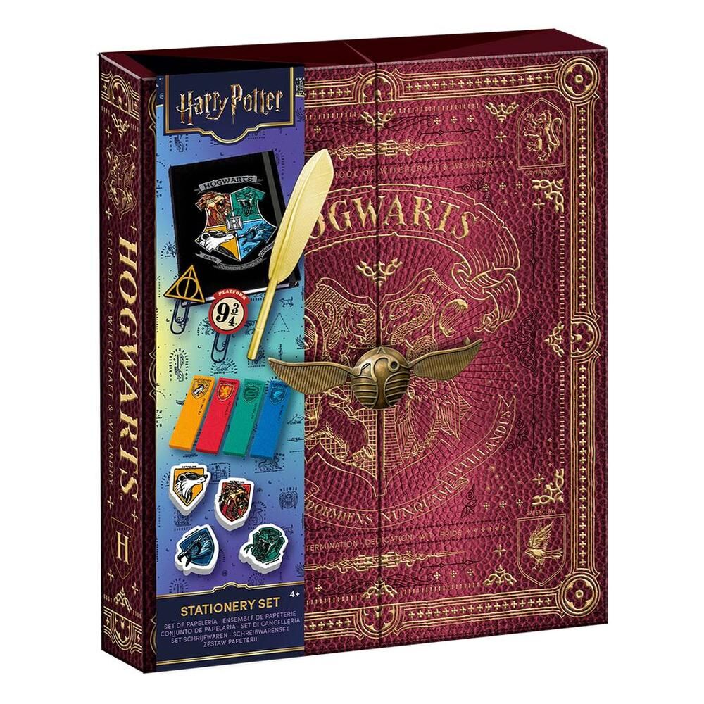 Set maxi deluxe papeleria Harry Potter - Frikibase.com