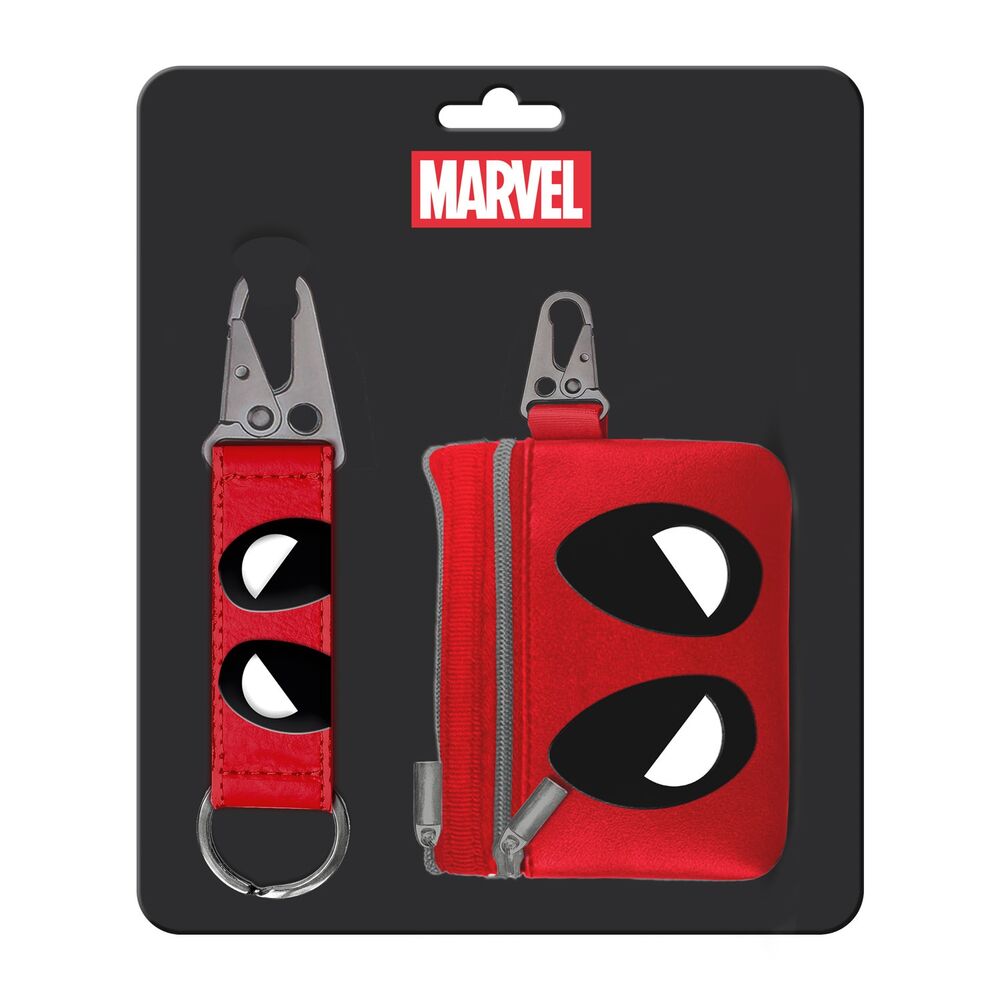 Set monedero + llavero Deadpool Marvel - Frikibase.com