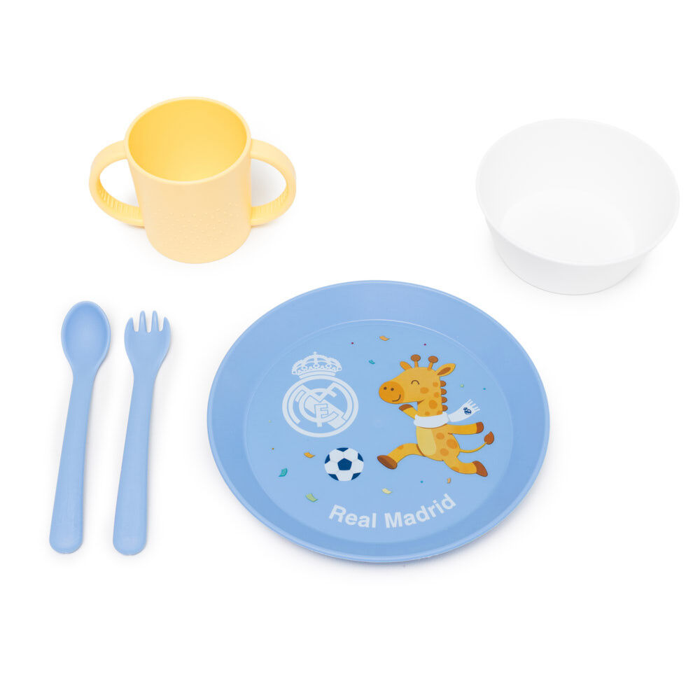 Set Vajilla Infantil Real Madrid - Frikibase.com