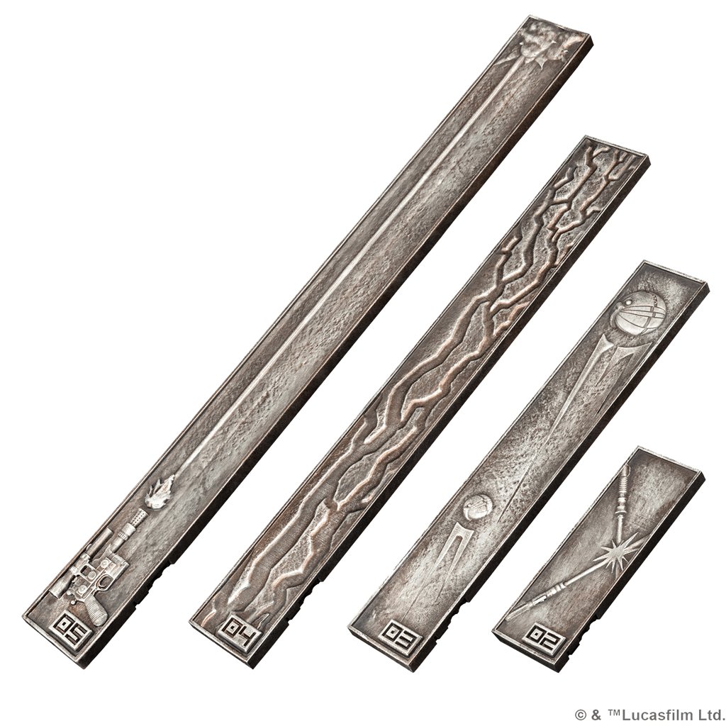 Shatterpoint Measuring Tools - Juego de Miniaturas - Frikibase.com