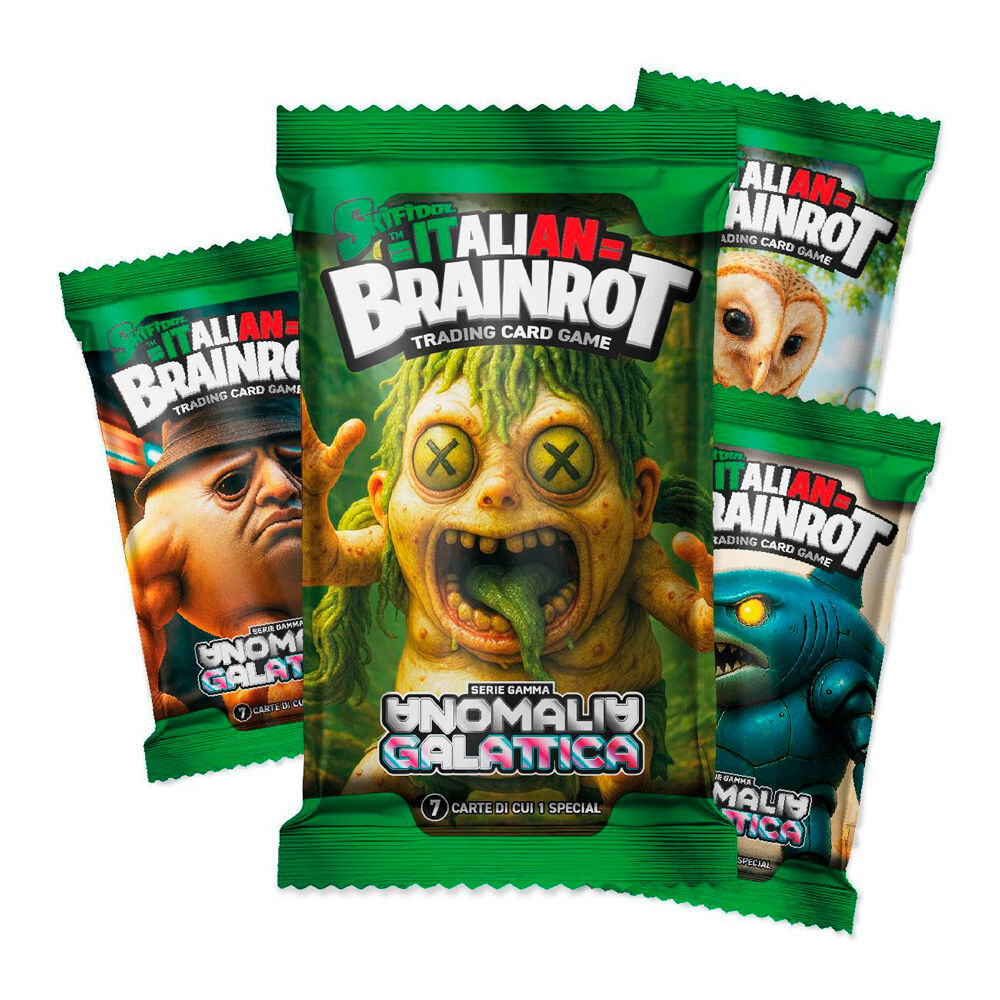 Sobre 7 Cartas coleccionables Anomalia Galactica Serie 3 Italian Brainrot Italiano surtido - Frikibase.com