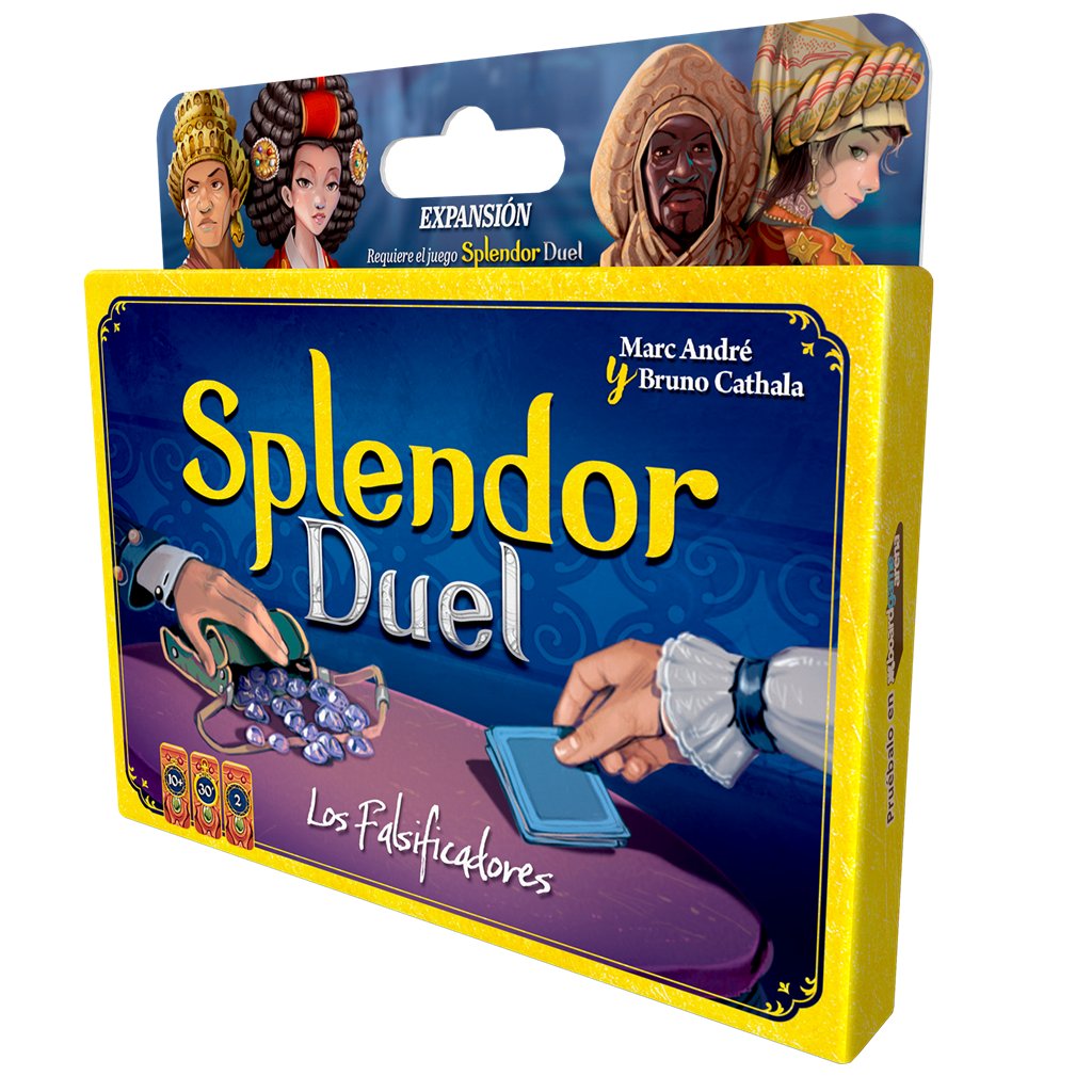 Splendor Duel Los Falsificadores - Juego de tablero - Frikibase.com
