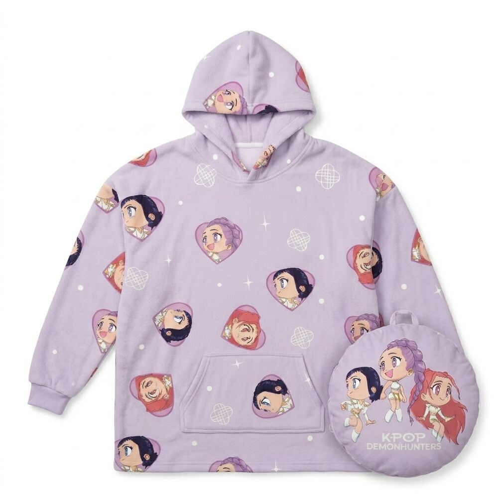Sudadera oversize cojin K-Pop Demon Hunters - Frikibase.com