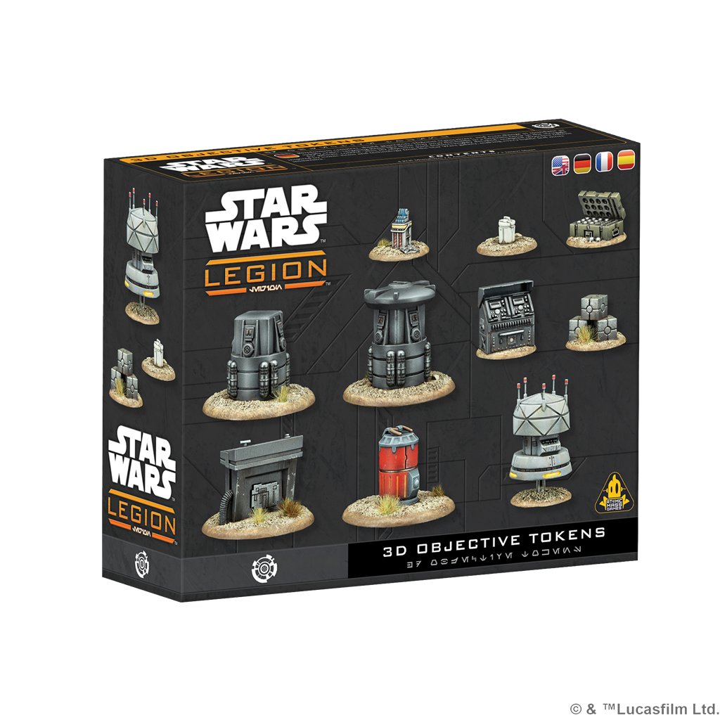 SW Legión: 3D Objective Tokens - Juego de Miniaturas - Frikibase.com