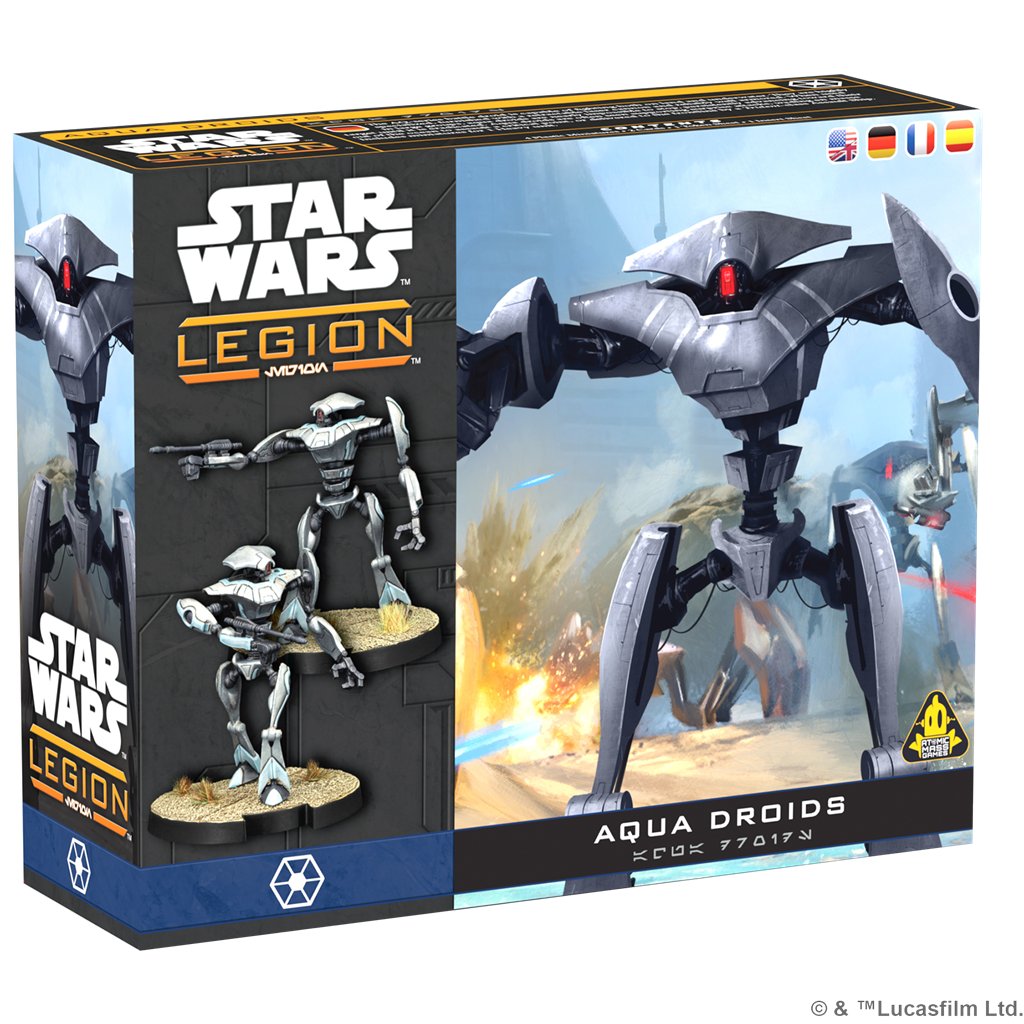 SW Legión: Aqua Droids - Juego de Miniaturas - Frikibase.com