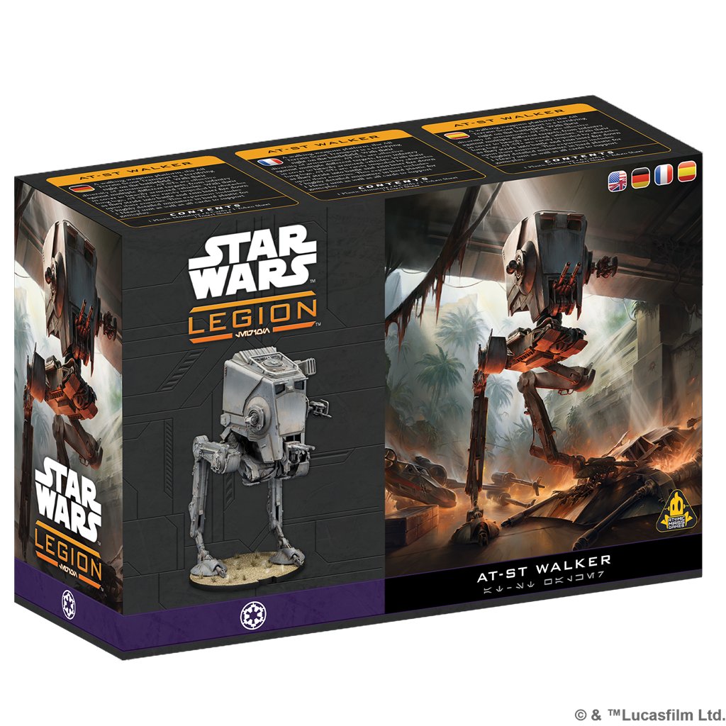 SW Legión: AT-ST - Juego de Miniaturas - Frikibase.com