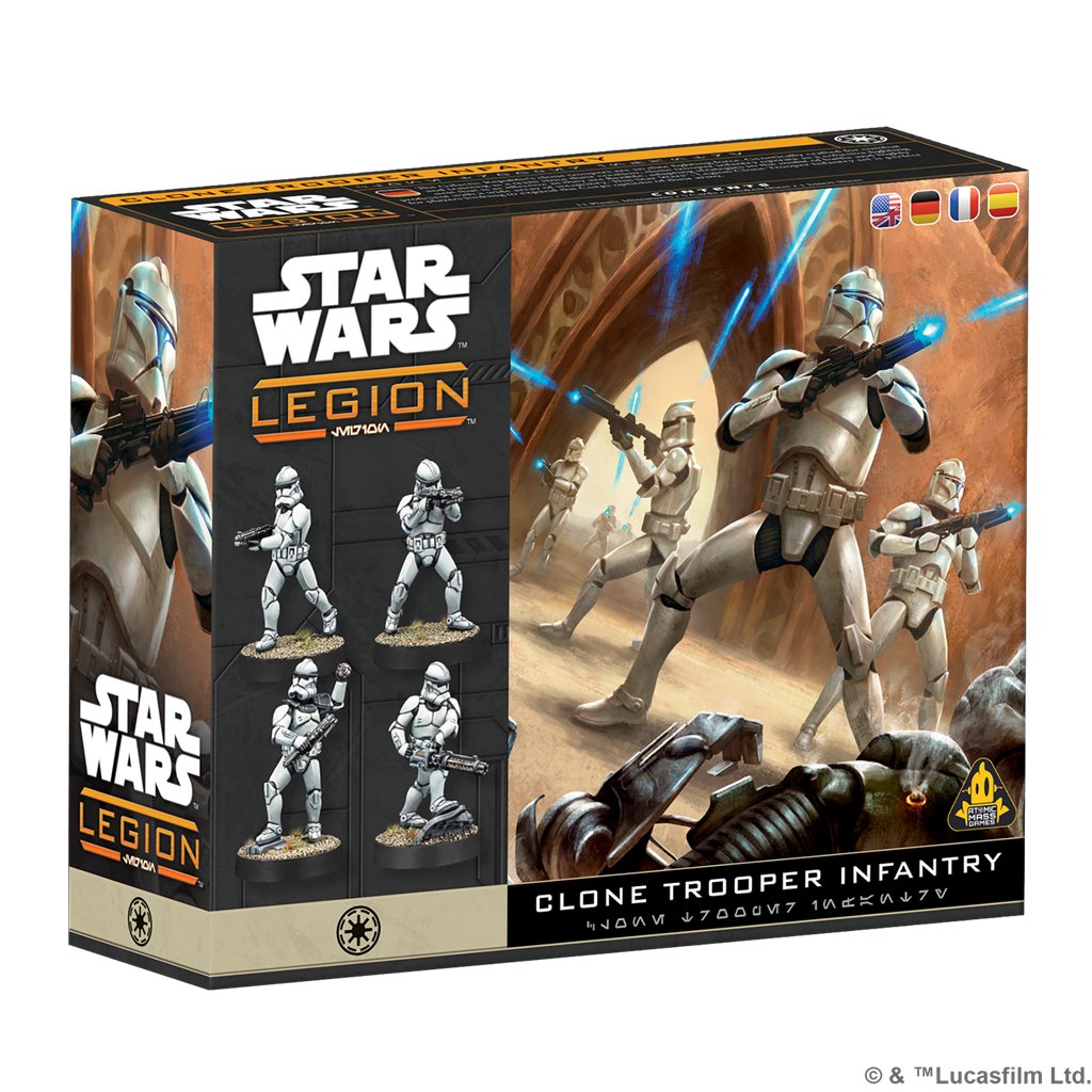 SW Legión: Clone Troopers Infantry - Juego de Miniaturas - Frikibase.com