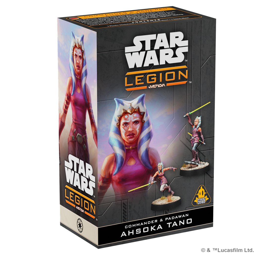 SW Legión: Commander & Padawan Ahsoka Tano - Juego de Miniaturas - Frikibase.com