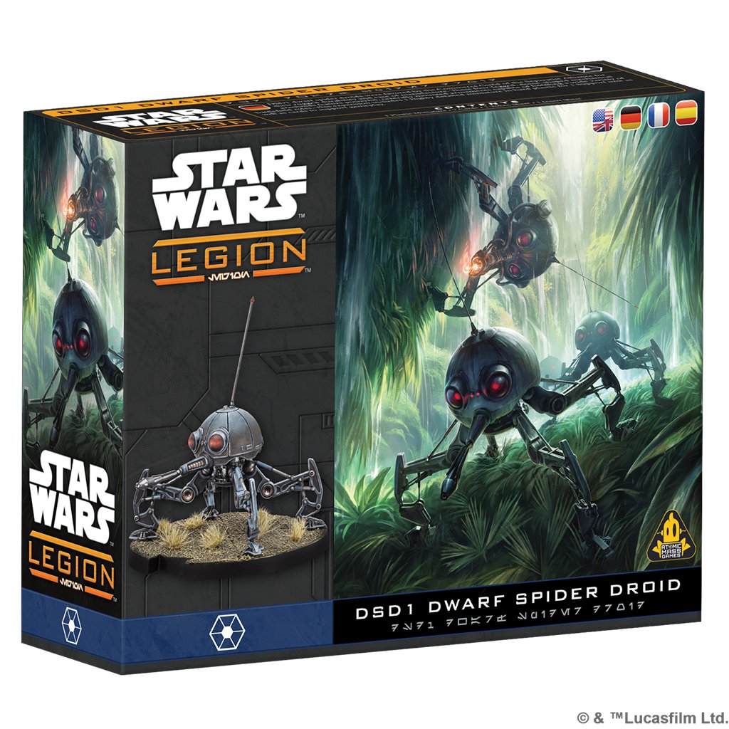 SW Legión: DSD1 Dwarf Spider Droid - Juego de Miniaturas - Frikibase.com