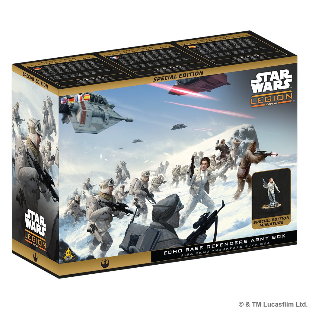 SW Legión: Echo Base Defenders Army Box - Juego de Miniaturas - Frikibase.com