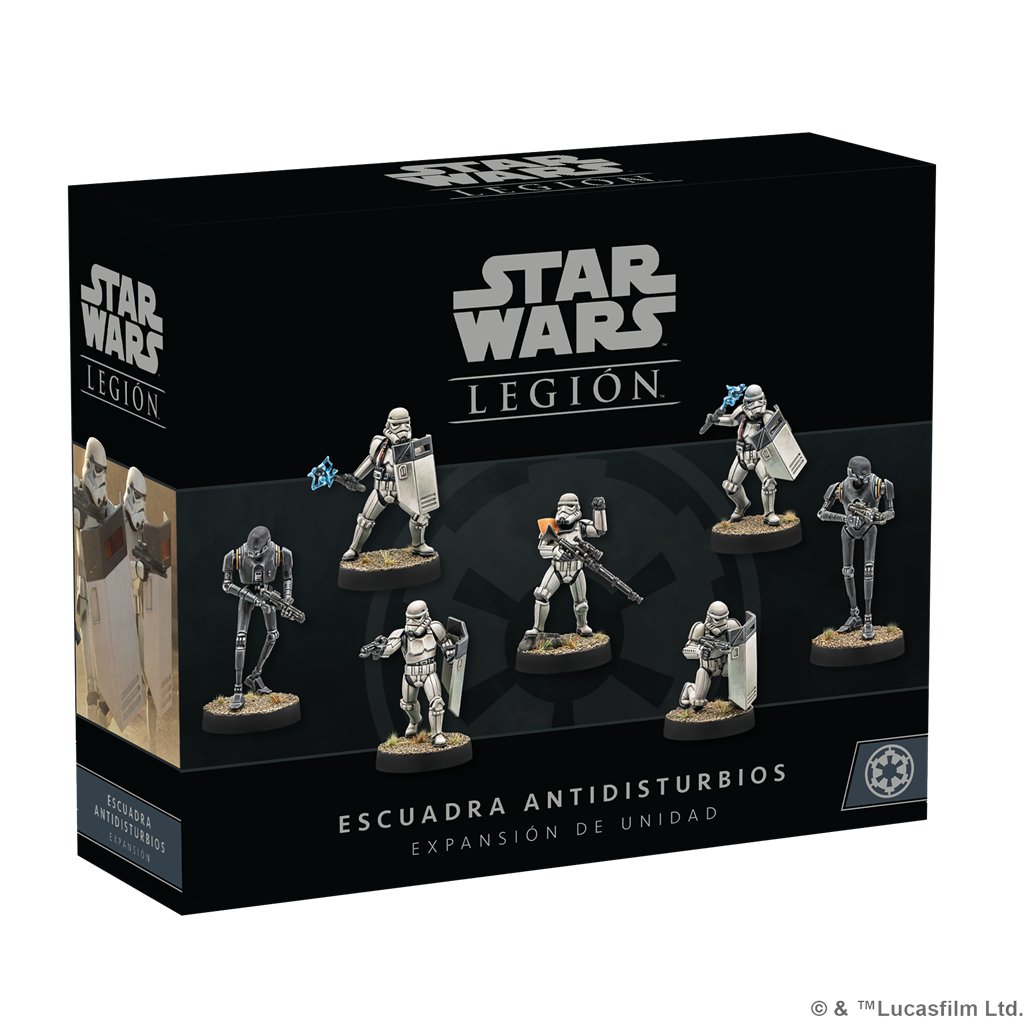 SW Legión: Escuadra Antidisturbios - Juego de Miniaturas - Frikibase.com
