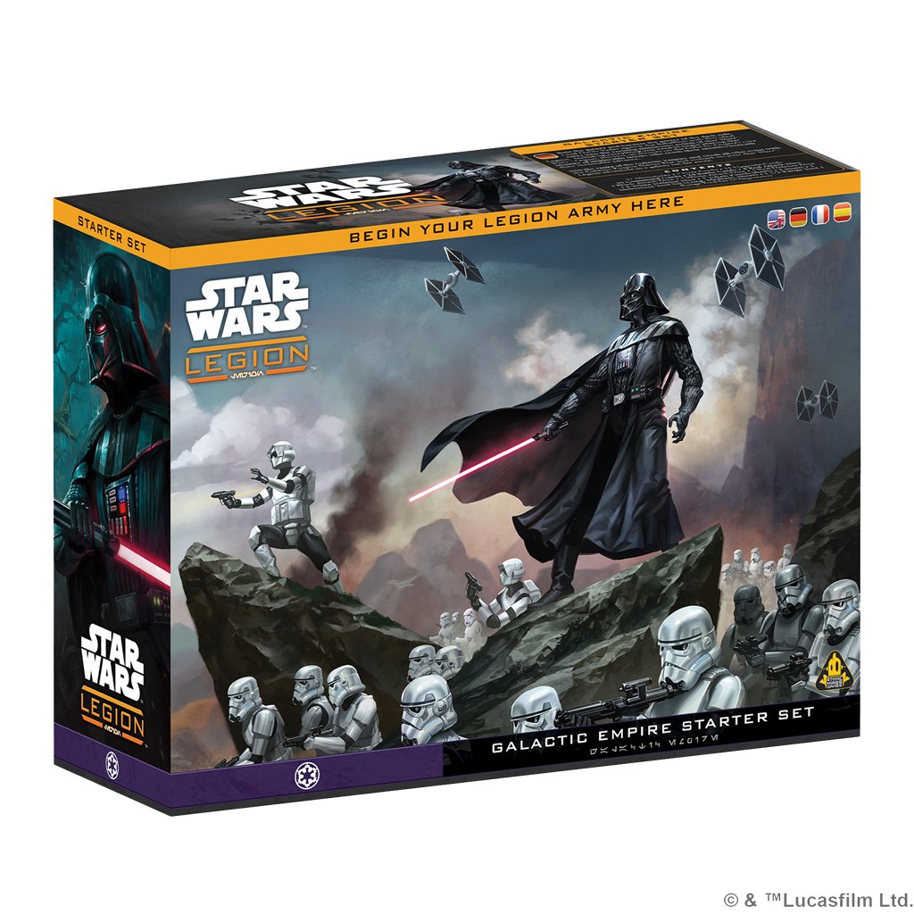 SW Legión: Galactic Empire Starter Set - Juego de Miniaturas - Frikibase.com
