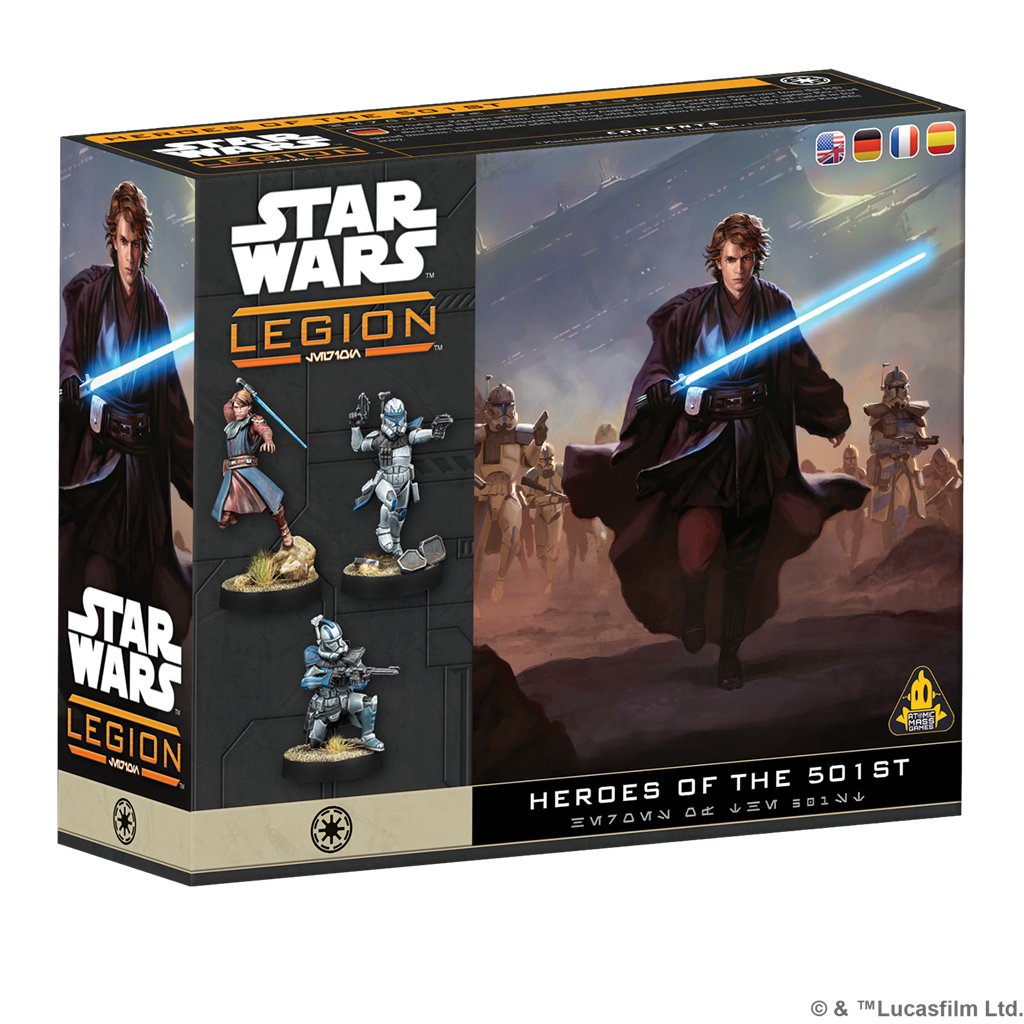 SW Legión: Heroes of the Clone Army - Juego de Miniaturas - Frikibase.com