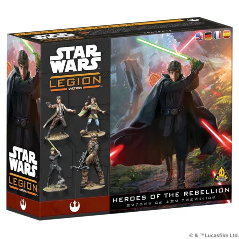 SW Legión: Heroes of the Rebellion - Juego de Miniaturas - Frikibase.com