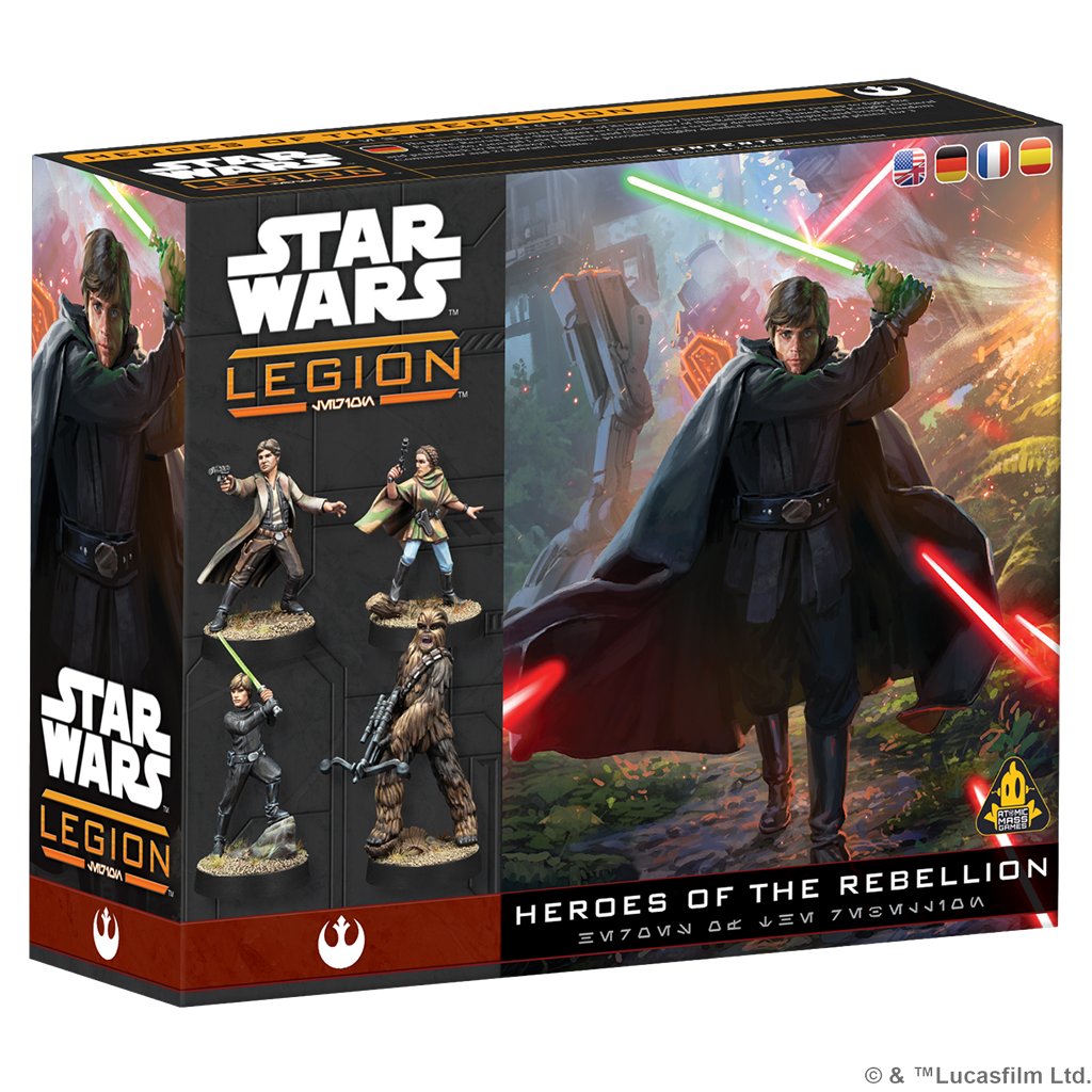 SW Legión: Heroes of the Rebellion - Juego de Miniaturas - Frikibase.com