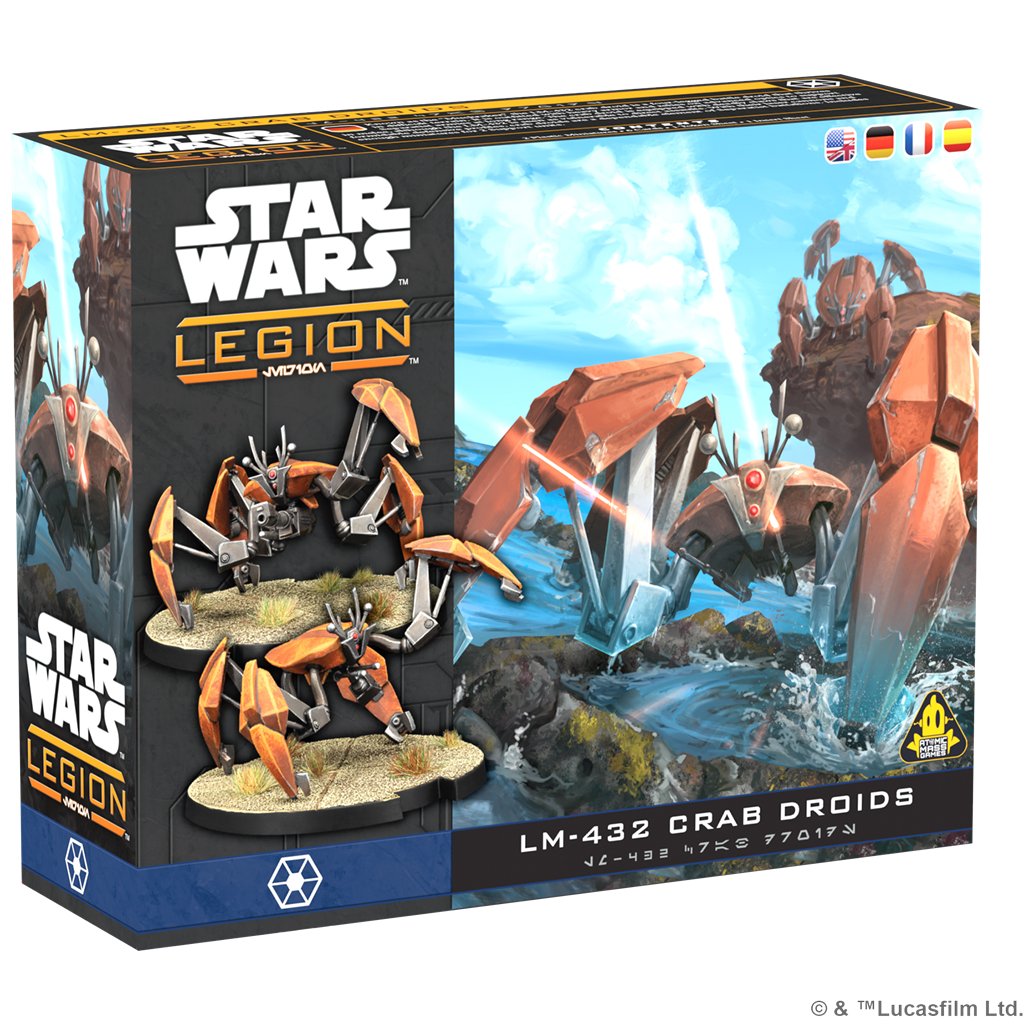 SW Legión: LM-432 Crab Droids - Juego de Miniaturas - Frikibase.com