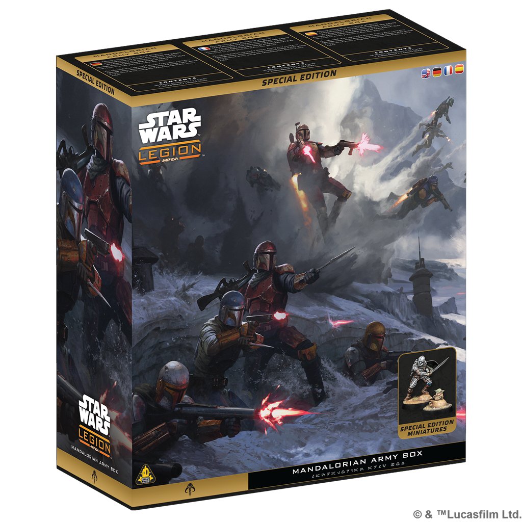 SW Legión: Mandalorian Army Box - Juego de Miniaturas - Frikibase.com