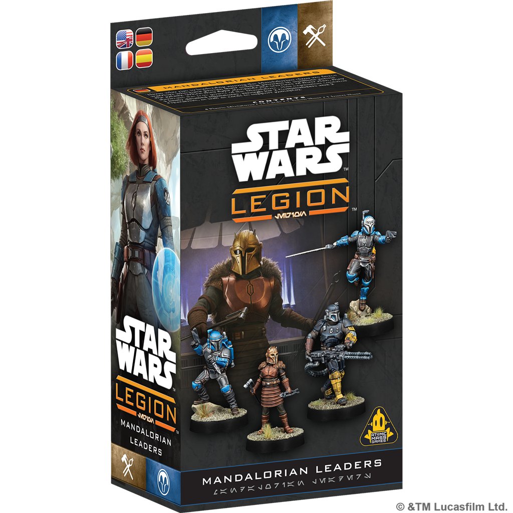 SW Legión: Mandalorian Leaders - Juego de Miniaturas - Frikibase.com