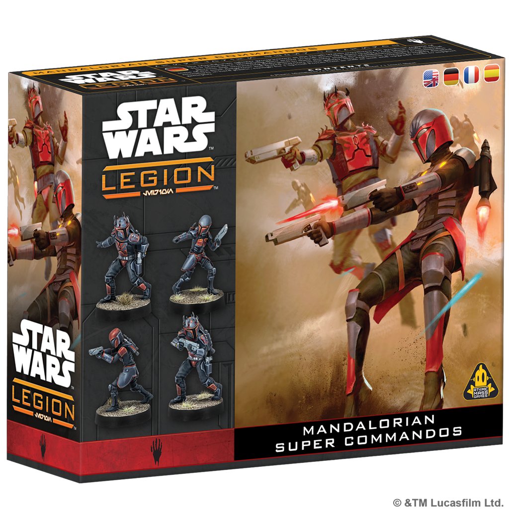 SW Legión: Mandalorian Super Commandos - Juego de Miniaturas - Frikibase.com