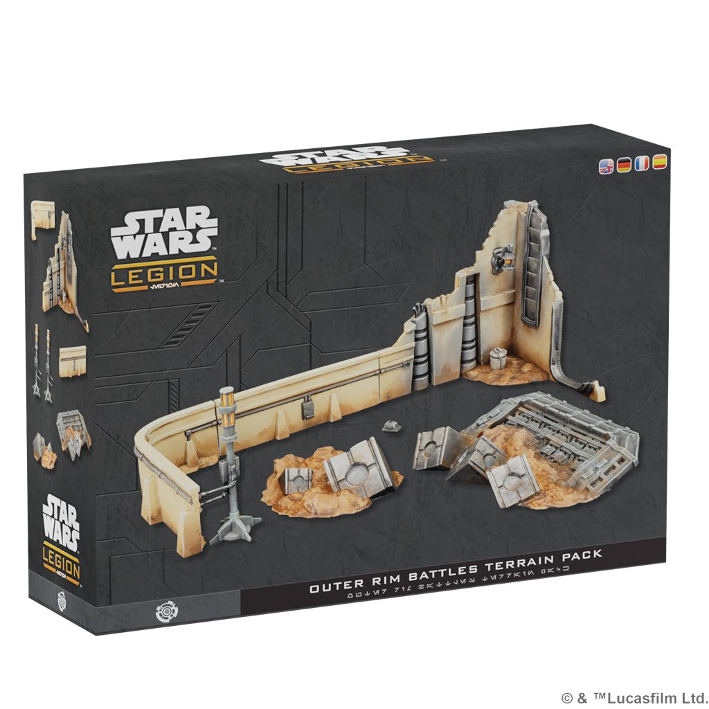 SW Legión: Outer Rim Battles Terrain Pack - Juego de Miniaturas - Frikibase.com