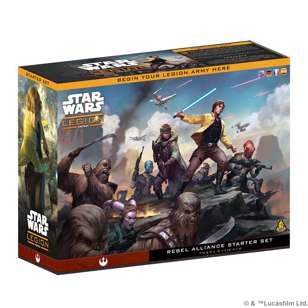 SW Legión: Rebel Alliance Starter Set - Juego de Miniaturas - Frikibase.com