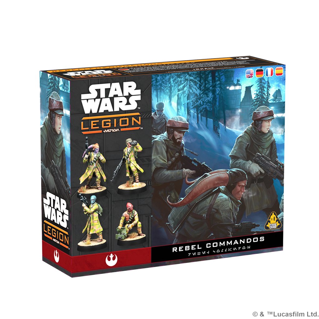 SW Legión: Rebel Commandos - Juego de Miniaturas - Frikibase.com