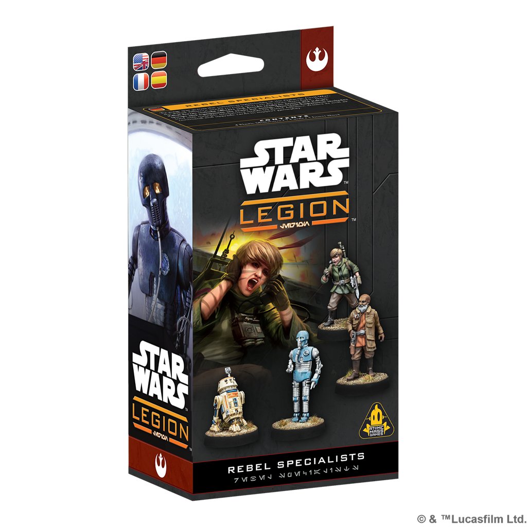 SW Legión: Rebel Specialists - Juego de Miniaturas - Frikibase.com